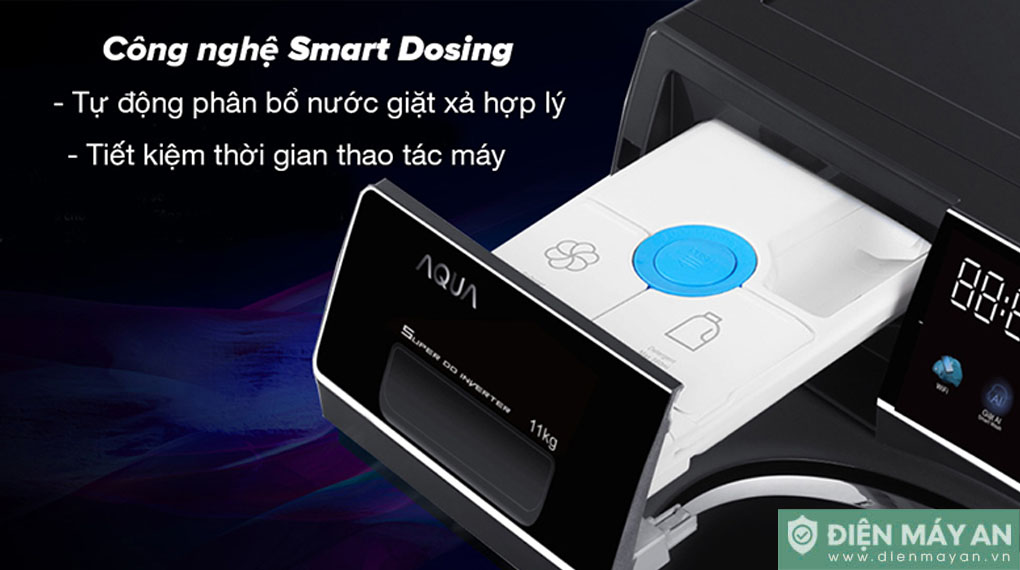 Máy giặt Aqua Inverter 12 kg AW12-BD4377U1L(GN)